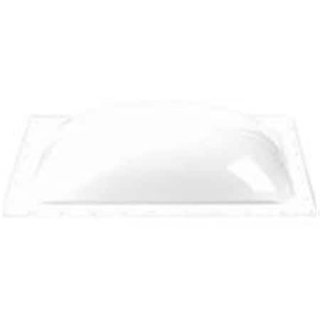 Latestluxury 15 x 18 in. Rectangular Skylight, White LA1091400