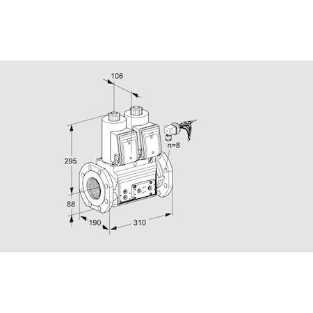 Honeywell Kromschroder VCS780F05NNQRE/PPPP/PPEP KS88204836