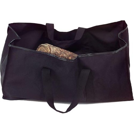 Dagan Log Tote Carrier with Two Handles, Black LC5000