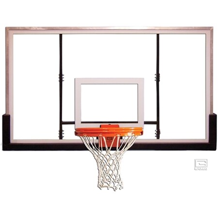 Gared Sports 42 x 72 in. Glass Rectangular Backboard BB72G50
