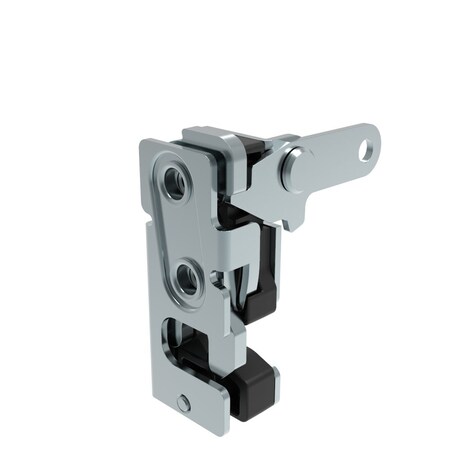 Southco Rotary Push To Close Latch, Small Size, Single Stage, with Integrated Bumper Perpendicular Lever R4-10-11-105-10