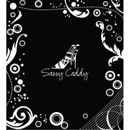 Sassy Caddy Towel- Black and White 2010031