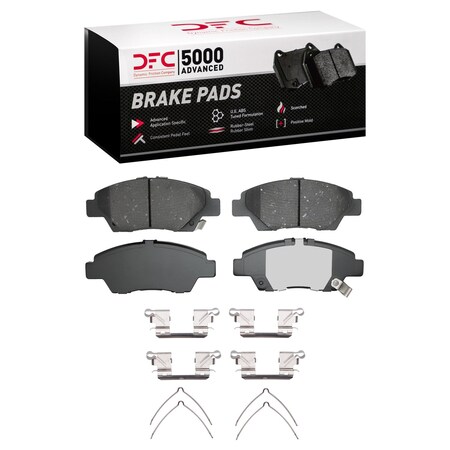 Dfc 5000 Advanced Disc Brake Pad Set,  1551-1394-01