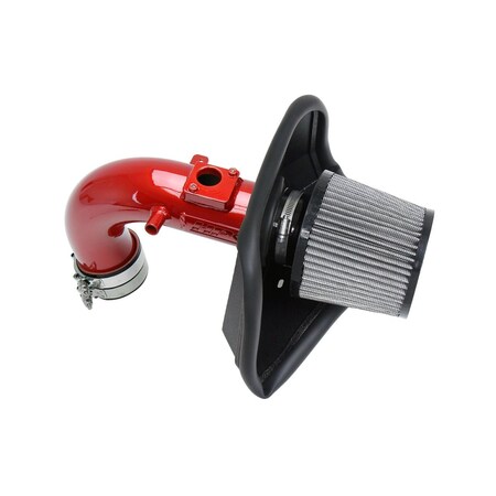 Hps Performance Air Intake Kit with Heat Shield, Red, 827-687R