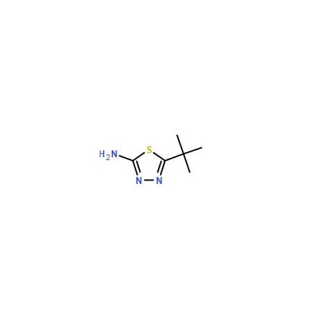 Ak Scientific 5-(tert-Butyl)-1, 3, 4-thiadiazol-2-amine (5g), CAS 39222-73-6 5122AB-5g