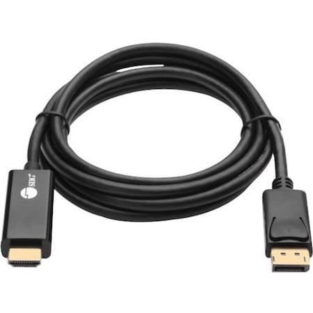 Siig 6FT DISPLAYPORT TO HDMI CABLE, CONNECTS DUAL MODE DISPLAYPORT DP+ ENABLED DES CB-DP1Q12-S1