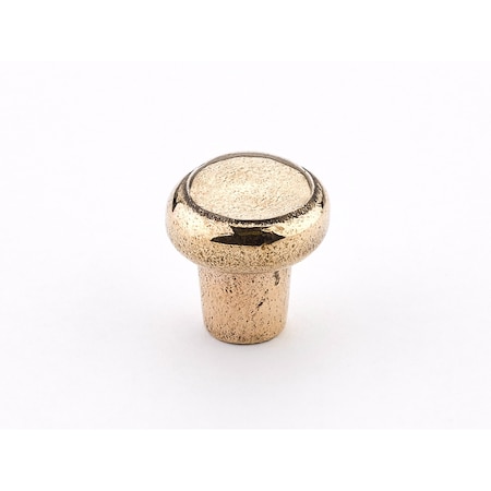 Schaub 1-3/8in Mountain Round Cabinet Knob Natural Bronze Finish 781-NB