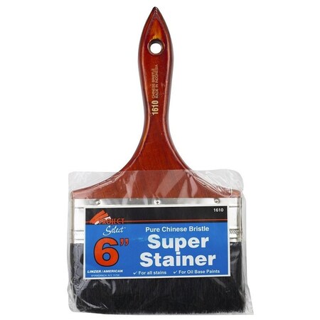 Linzer Linzer Paint Brush, Chiseled Trim Brush, 2-1/2 in L Bristle, Chinese Bristle 1610 0600