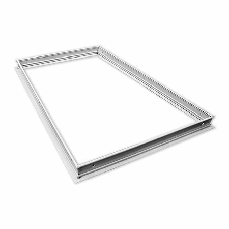 Westgate RECESSED MOUNTING FRAME FOR 2X4 BACK-LIT PANEL, White LPNG-RMK-2X4