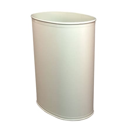 Hapco-Elmar Essential 14 Qt. Ignition Resistant Wastebasket, Sand, PK 8 OB4050IRSAND