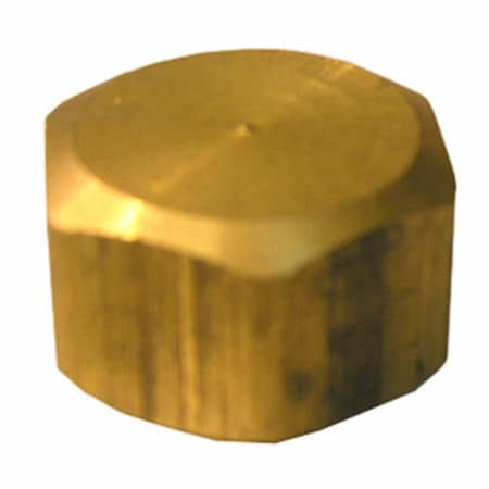 Home Improvement 0.625 in. Brass Compresion Cap HO574847