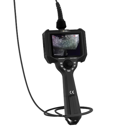 Pce Instruments High-temp video borescope, 6 mm probe with 2 m/6.6 ft cable and 720p video, 32 GB storage PCE-VE 260HT