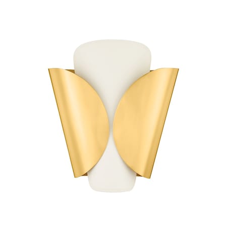 Hudson Valley Lighting Savoie 10.75 in. Wall Sconce Aged Brass 9201-AGB-B