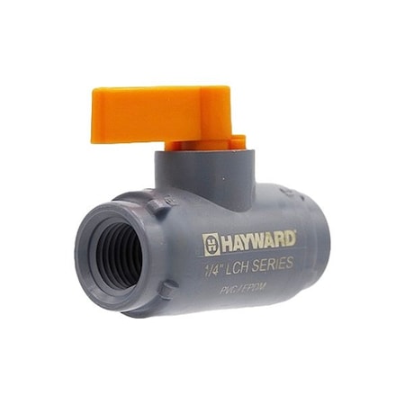 Hayward Flow Control Manual Two-Way Ball Valve, PVC, Female LCH1025ATTV0000