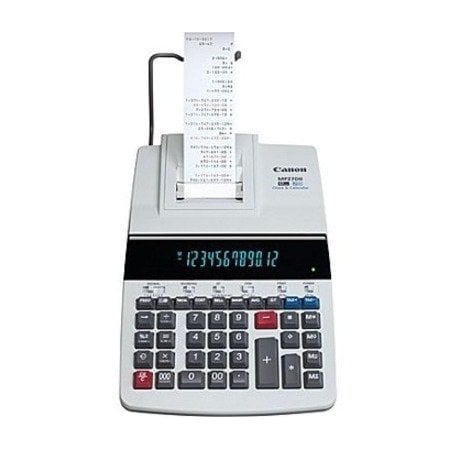 Canon 12-Digit Calculator, w/Printing, 8-7/8"x13"x3", Beige CNMMP27DII