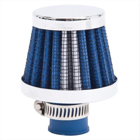 Edelbrock 43513 Valve Cover Breather Blue, Chrome E11-43513