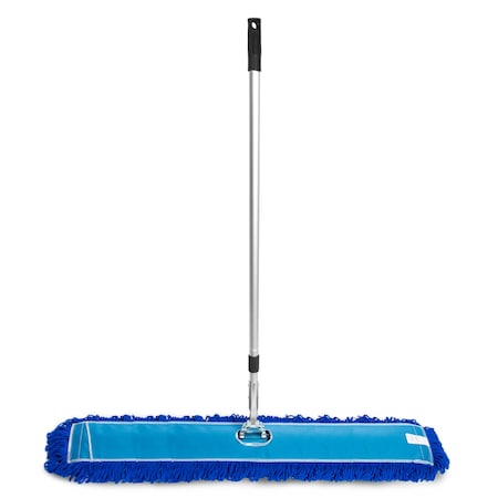 Gritt Commercial All-In-One 48'' Microfiber Dust Mop Set With 72 Telescopic Handle GRI174-48-T-4PK-ZORO