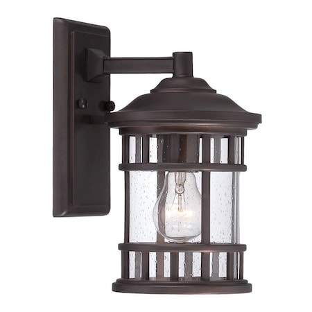 Homeroots Antique Bronze Canister Wall Light 398517