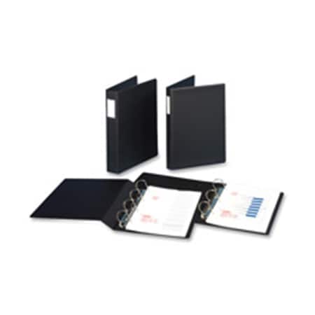 Cardinal Brands Inc CRD14232 DSlant Legal Binder 3 Ring 1in. Capacity 14in.x8.50in. Black 14232V3