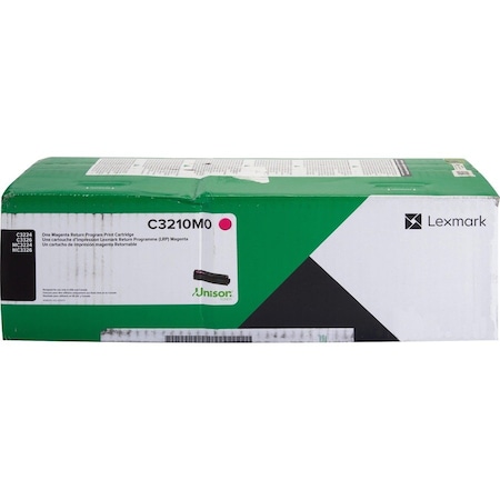 Lexmark Magenta Toner Cartridge 1.5K YLD C3210M0