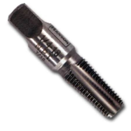 Hanson High Carbon Steel Taper Pipe Tap - 0.12 in. to 27 NPT HAN8202