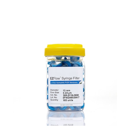 Foxx Life Sciences EZBio, Single Use Cap Assembly, 53mm VersaCap, PP, Vented w/ Tube for 2000mL Bottle, 20PK 430-0018-FLS