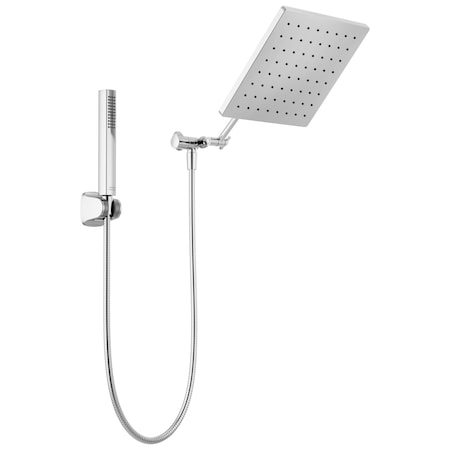 Delta Universal Showering Components 10 Inch Raincan Shower Head & Hand Held Combo 75527