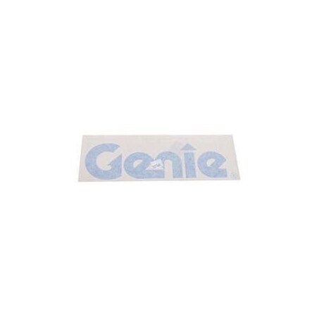 Genie REPLACEMENT DECAL-COSMETIC-GENIE-GR/QS 227765GT