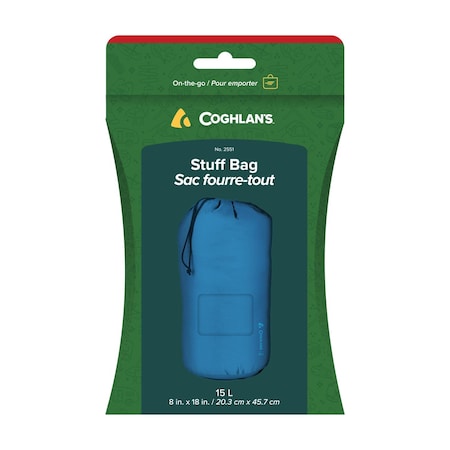 Coghlans 3.96 gal Blue Stuff Storage Bag 2551