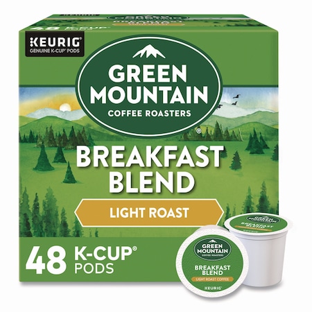 Green Mountain Coffee Breakfast Blend Coffee K-Cups, 0.31 oz, 48PK 5000378739