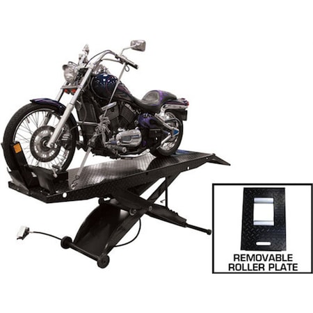 Atlas Automotive Equipment Acl Air Operated 1,000 Lb. Capacity Motorcycle Lift HT-ACL-FPD