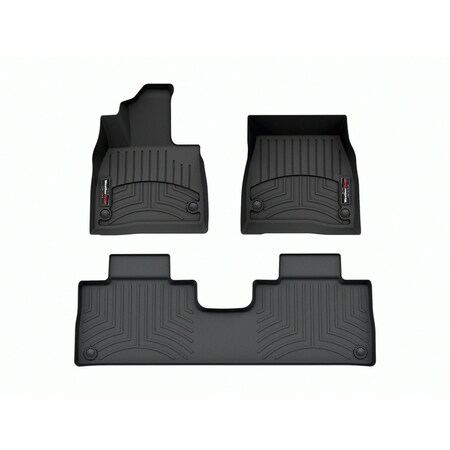 Weathertech Black, Front and Rear Floorliners 441773-1-2