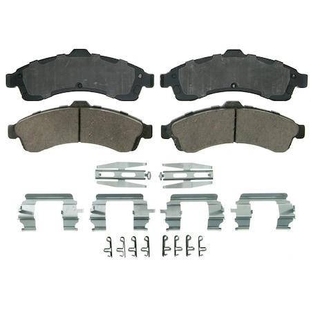 Wagner Brake QuickStop Front Disc Brake Pad Set Ceramic,  ZD882