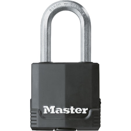 Master Lock Magnum 1-9/16'' Steel Keyed Alike Covered Padlock M115KALF