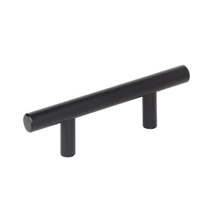 Amerock Bar Pulls 2-1/2 64 mm Center-to-Center Matte Black Cabinet Pull, 10PK 10BX1264FB