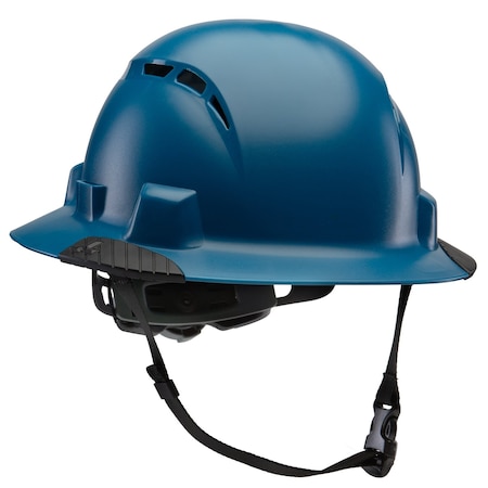 Lift Safety IDAX Full Brim - Non-Vented (Blue) - ANSI-E, TYPE 1 HIDNV-24B