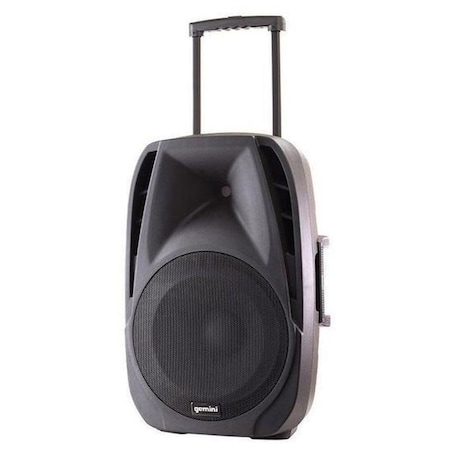 Gemini 15-in Ultimate Wireless Speaker System w/800W peak, 200W RMS Class AB built-in amplifier ES-15TOGO