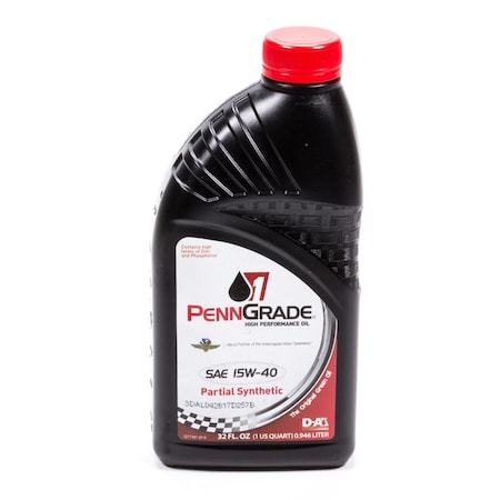 Penngrade 15W-40 Racing Oil 1 qt. Partial Synthetic BPO71586