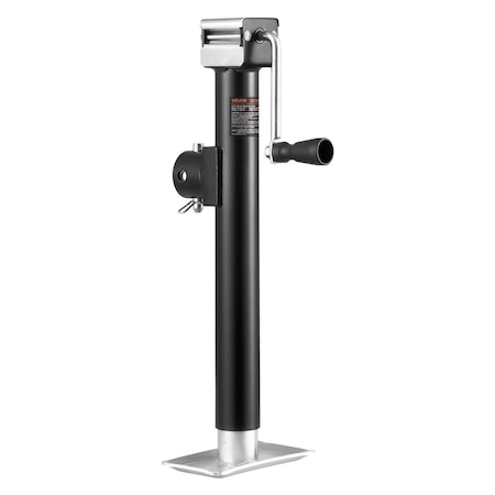 Vevor 12,000 lbs Sidewind Square Direct Weld-on Trailer Jack 26-Inch Travel HS12000PTS