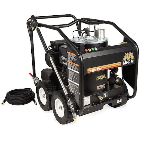 Mi-T-M Light Duty 1500 psi 2.0 gpm Hot Water Electric Pressure Washer GH-1502-0GA10S