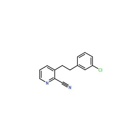 Ak Scientific 2-Cyano-3-(3-chlorophenylethyl)pyridine (1g), CAS 31255-57-9 U753-1g