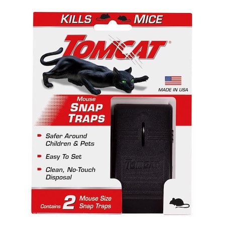Tomcat Small Snap Trap For Mice 2PK 0361510