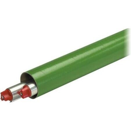 Partners Brand Mailing Tubes with Caps, 3" x 18", Green, PK24 P3018G