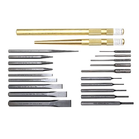 Mayhew PUNCH AND CHISEL SET 60210F