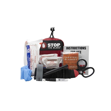 True Rescue STOP THE BLEED Bleeding Control Kit, Standard with C-A-T STB1-S-CAT