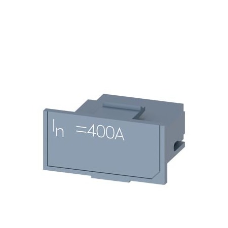 Siemens rating plug 400A accessory for circuit breaker 3WL10 / 3VA27 3VW9011-0AA53