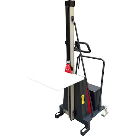 Pake Handling Tools Powered Counterbalanced Platform Lift Trucks, 330 lbs Cap. 59'' Lift Height PAKEC1515