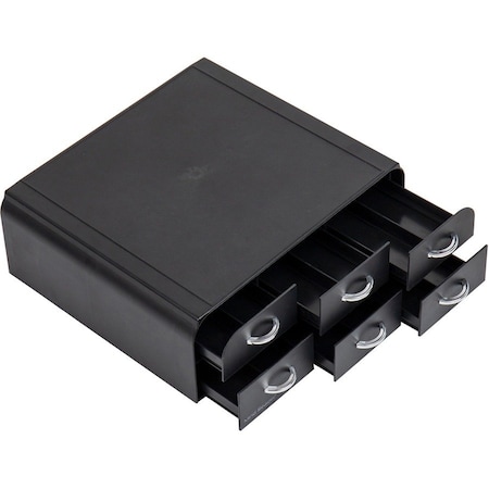 Mind Reader Anchor Coffee Pod Organizer, Black TRY6PC