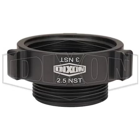 Dixon Style N37 Rocker Lug Hydrant Adapter, 3 x 2-1/2 in, Female NST NH x Male NST NH Connection, Alum N37-30F25F