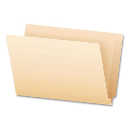 Pendaflex Manila End Tab Folders, Straight Tabs, Legal Size, Manila, 100PK H210D